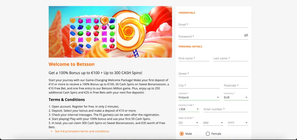 Penalty Shoot Out in Betsson lobby