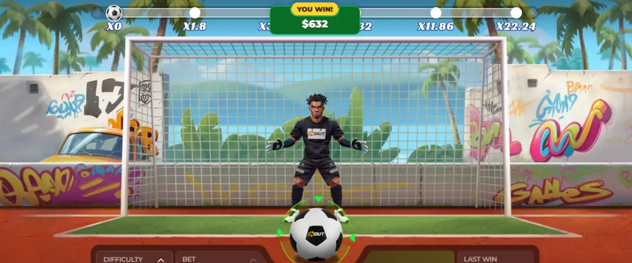Mobile version of Penalty Unlimited for Android and iOS