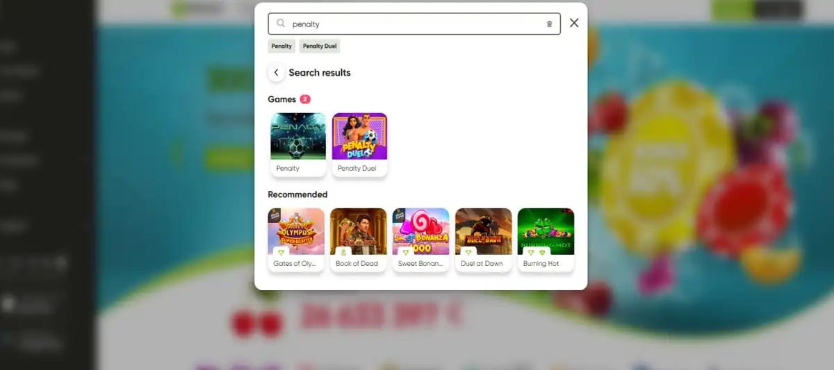 Sports welcome bonus 150% for Penalty Shoot Out in Fresh casino