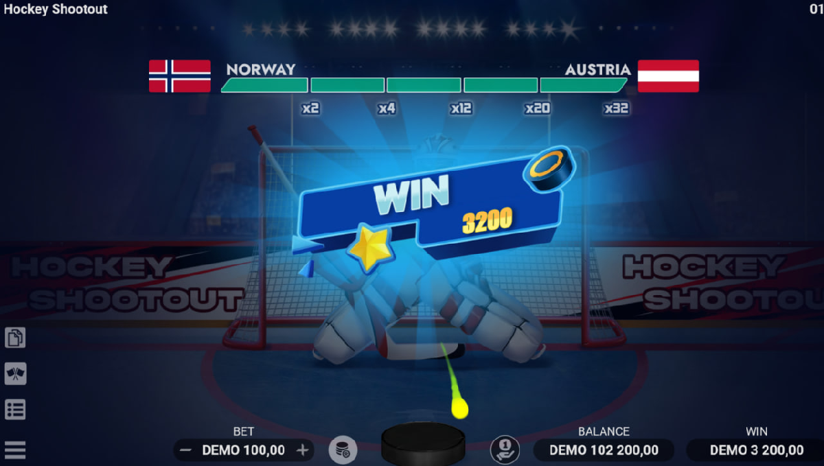 Hockey Shootout demo slot